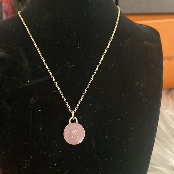 Authentic Louis Vuitton charm Necklace UPCYCLED - Picture 3 of 10